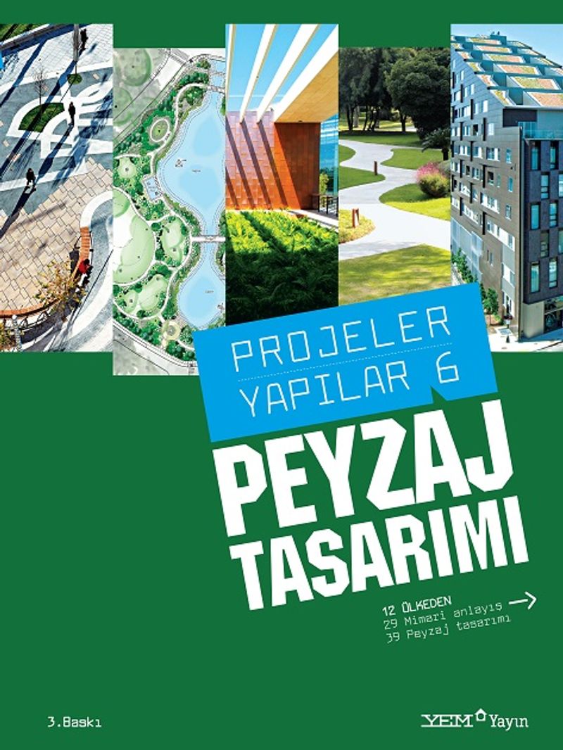 Peyzaj Tasarımı / Projeler Yapılar 6 kitap kapağı