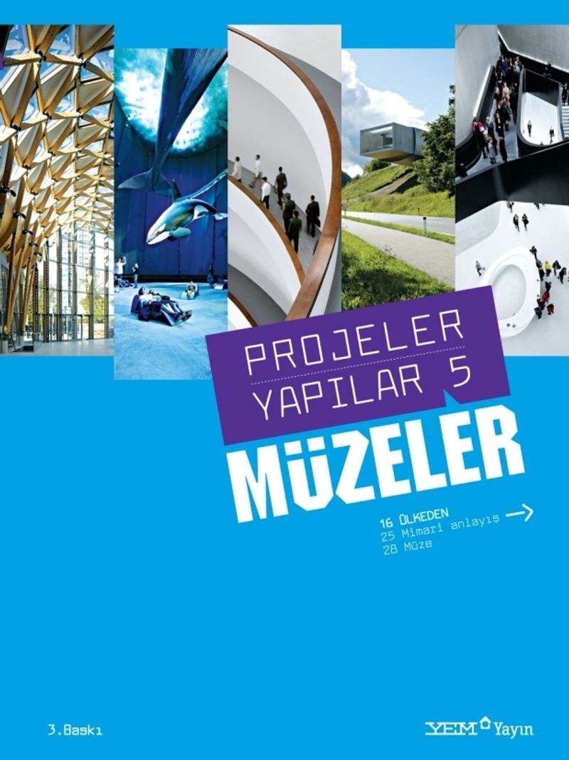 Müzeler / Projeler Yapılar 5 kitap kapağı