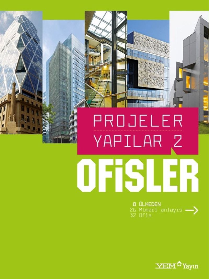 Ofisler / Projeler Yapılar 2 kitap kapağı