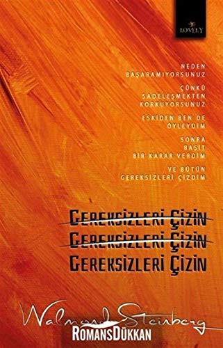 Gereksizleri Çizin kitap kapağı