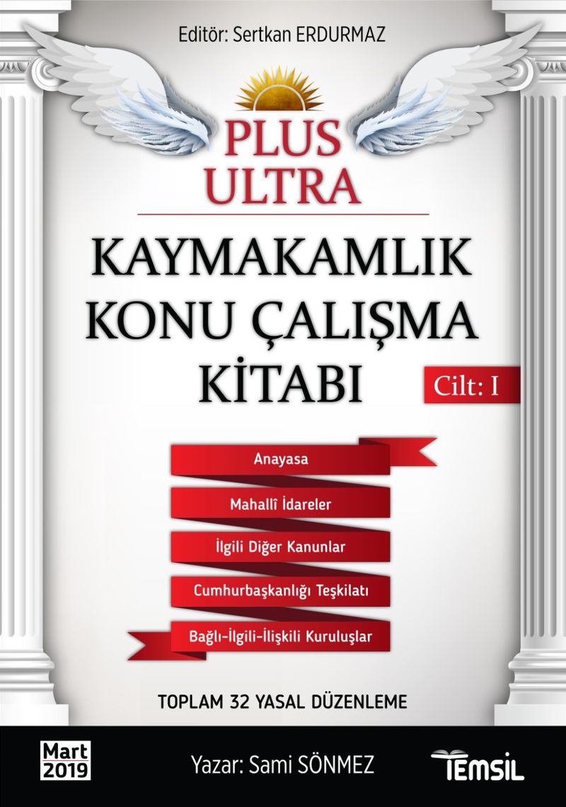 Plus Ultra Kaymakamlık Konu Çalışma Kitabı Cilt: I kitap kapağı