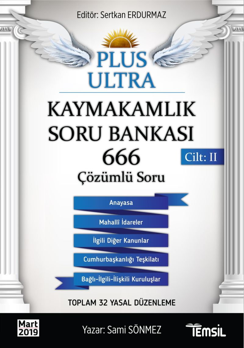 Plus Ultra Kaymakamlık Soru Bankası Cilt: II kitap kapağı