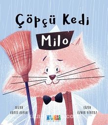 Çöpçü Kedi Milo kitap kapağı