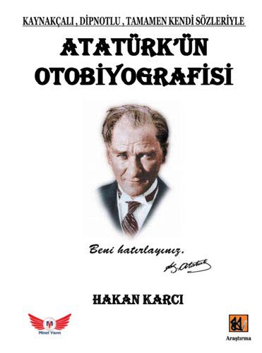 Atatürk'ün Otobiyografisi kitap kapağı