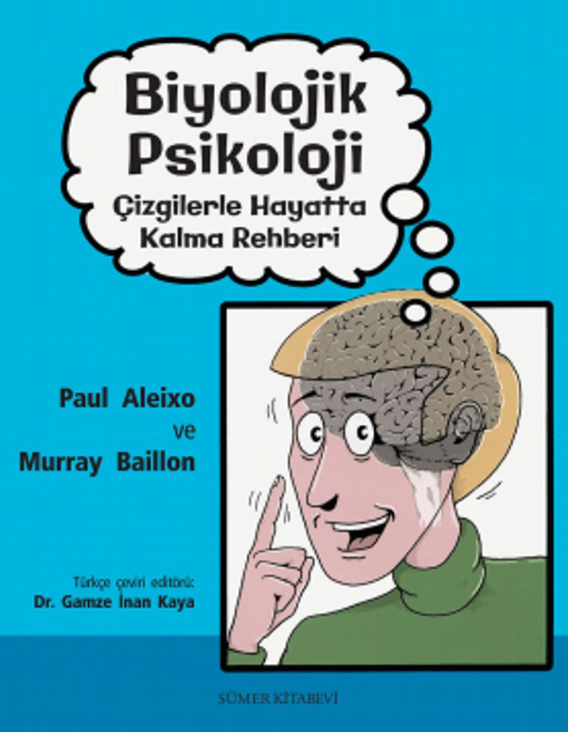 Biyolojik Psikoloji: Çizgilerle Hayatta Kalma Rehberi kitap kapağı