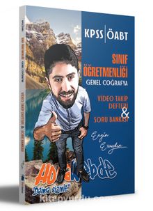 2021 Sınıf Öğretmenliği Genel Coğrafya Video Takip Defteri ve Soru Bankası kitap kapağı