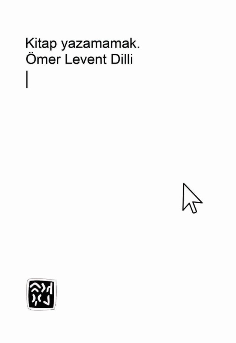 Kitap Yazamamak kitap kapağı