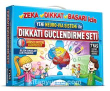 Dikkati Güçlendirme Seti 7 Yaş 1. Sınıf Yeni Neuro Via Sistemi İle (3 Kitap Takım) kitap kapağı