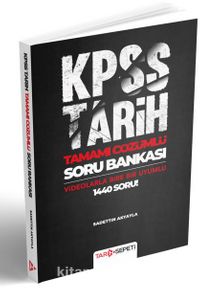 2020 KPSS Tamamı Çözümlü Tarih Sepeti Soru Bankası kitap kapağı