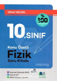 10. Sınıf Fizik Konu Özetli Soru Bankası kitap kapağı