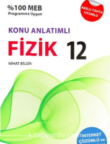 12. Sınıf Fizik Konu Anlatımlı kitap kapağı