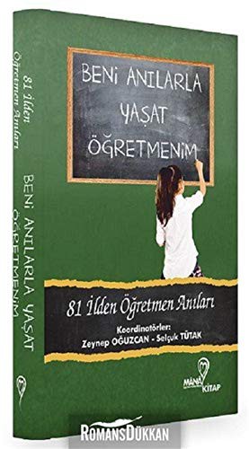 Beni Anılarla Yaşat Öğretmenim kitap kapağı