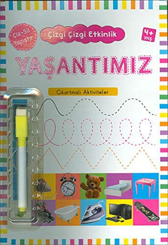 Yaşantımız (4 Yaş+) / Çıkartmalı Çizgi Çizgi Etkinlik kitap kapağı