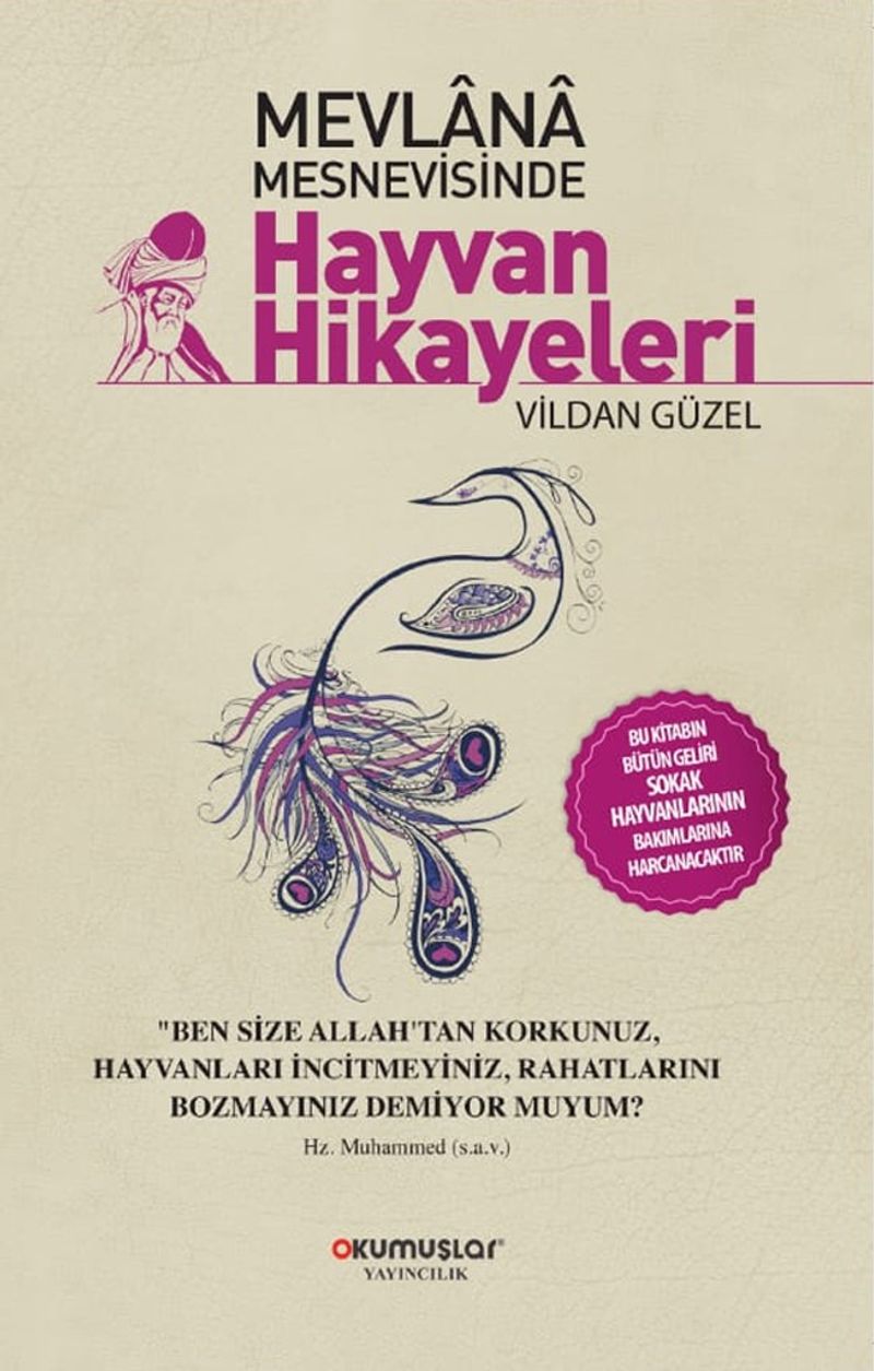 Mevlana Mesnevisinde Hayvan Hikayeleri kitap kapağı
