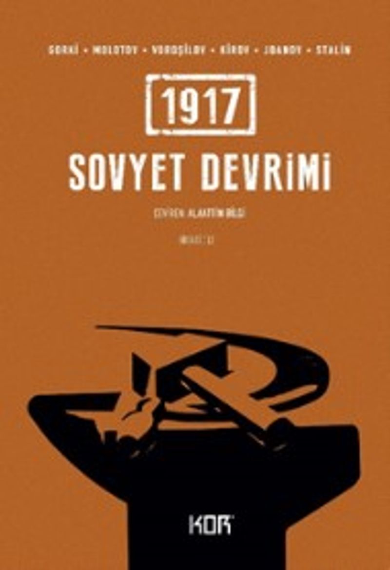 1917 Sovyet Devrimi 1 kitap kapağı