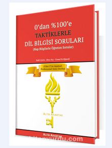 0’dan %100’e Taktiklerle Dil Bilgisi kitap kapağı