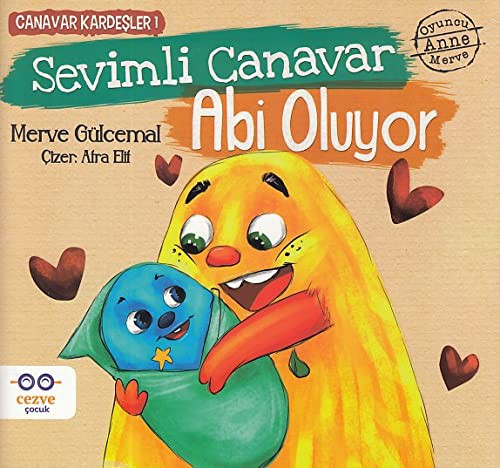 Sevimli Canavar Abi Oluyor / Canavar Kardeşler 1 kitap kapağı