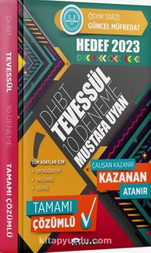 DHBT Tevessül Deneme kitap kapağı