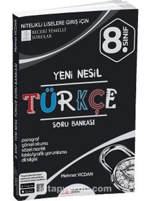 8.Sınıf Türkçe Soru Bankası kitap kapağı