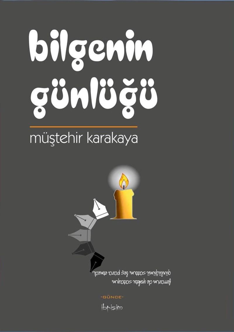 Bilgenin Günlüğü kitap kapağı