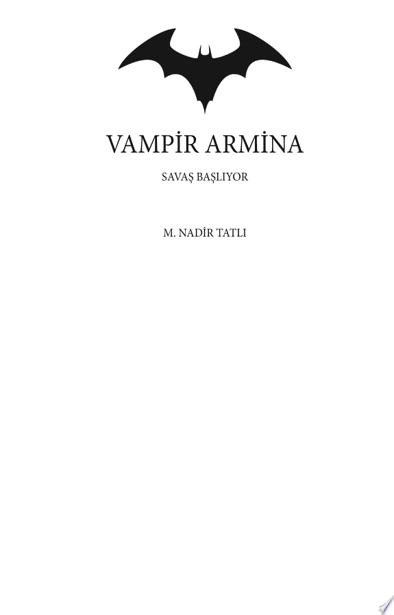 Vampir Armina kitap kapağı