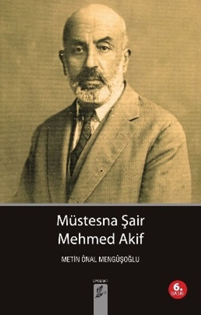 Müstesna Şair Mehmet Akif kitap kapağı