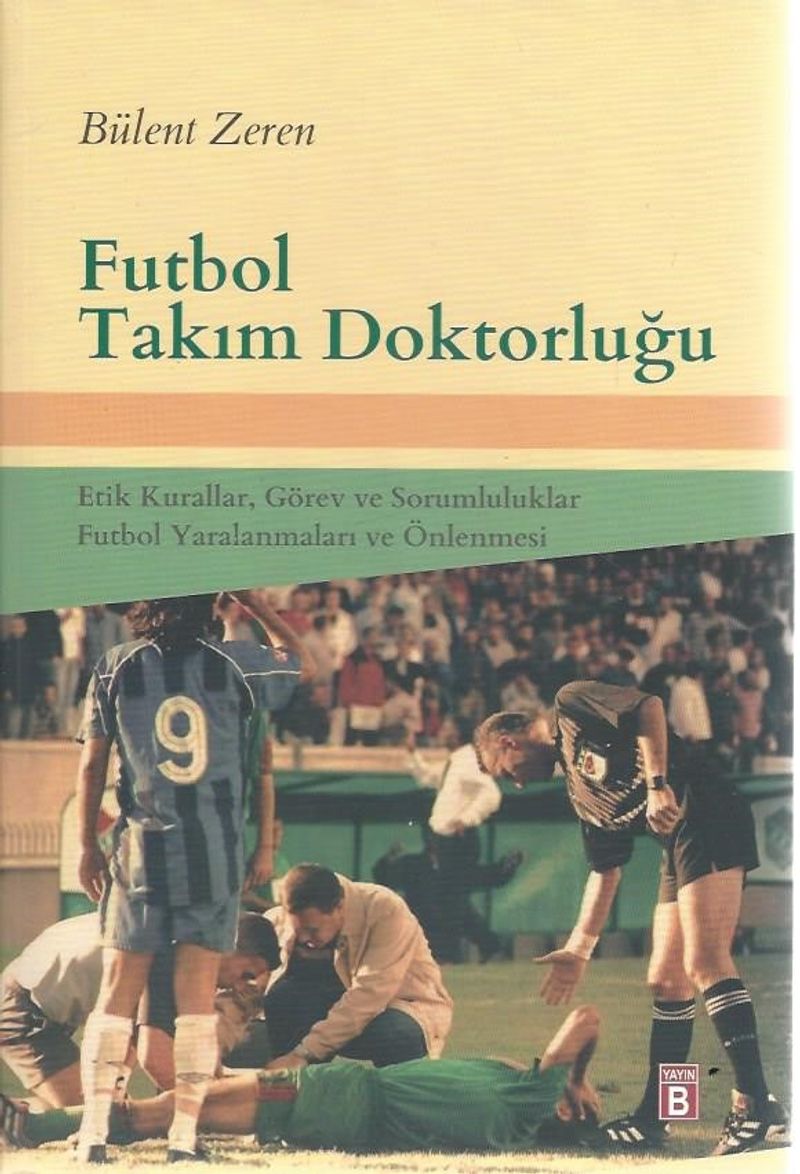 Futbol Takim Doktorluğu kitap kapağı