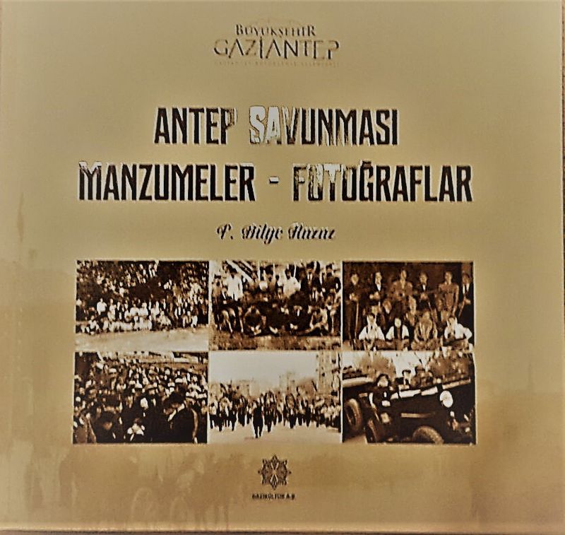 Antep Savunması Manzumeler-Fotoğraflar kitap kapağı