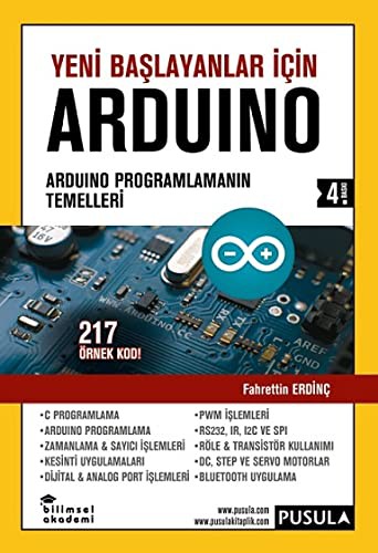 Yeni Başlayanlar İçin Arduino kitap kapağı