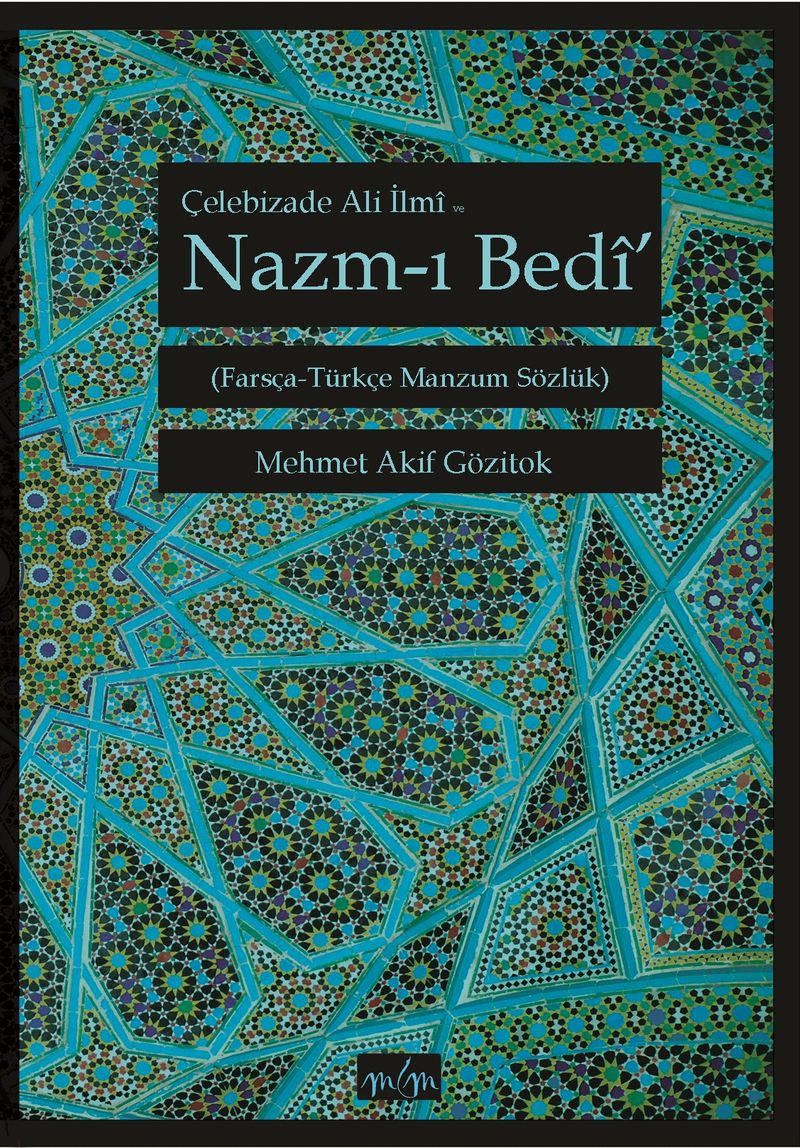Çelebizade Ali İlmi ve Nazm-ı Bedi kitap kapağı