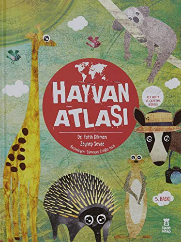 Hayvan Atlası (Harita Hediyeli) kitap kapağı