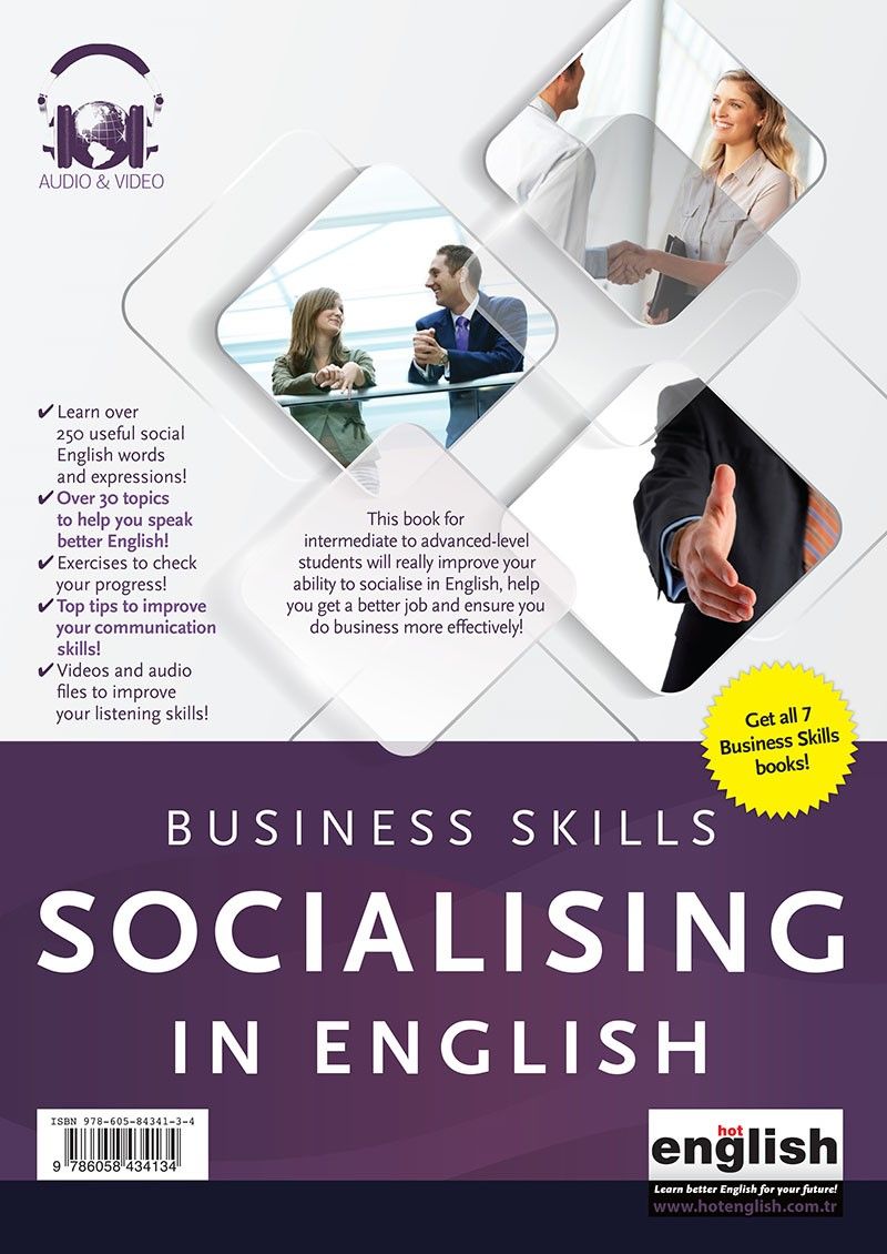 Business Skills - Socializing / İş Hayatında Sosyalleşme kitap kapağı