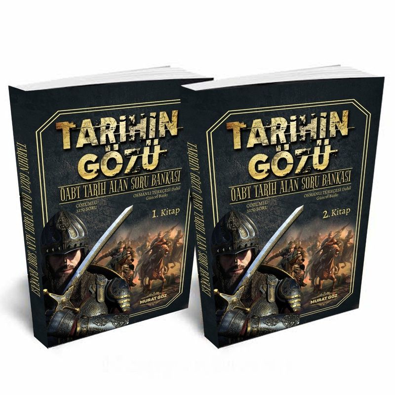 2021 Tarihin Gözü ÖABT Tarih Öğretmenliği Soru Bankası (2 Kitap) kitap kapağı