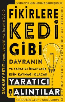 Fikirlere Kedi Gibi Davranın kitap kapağı