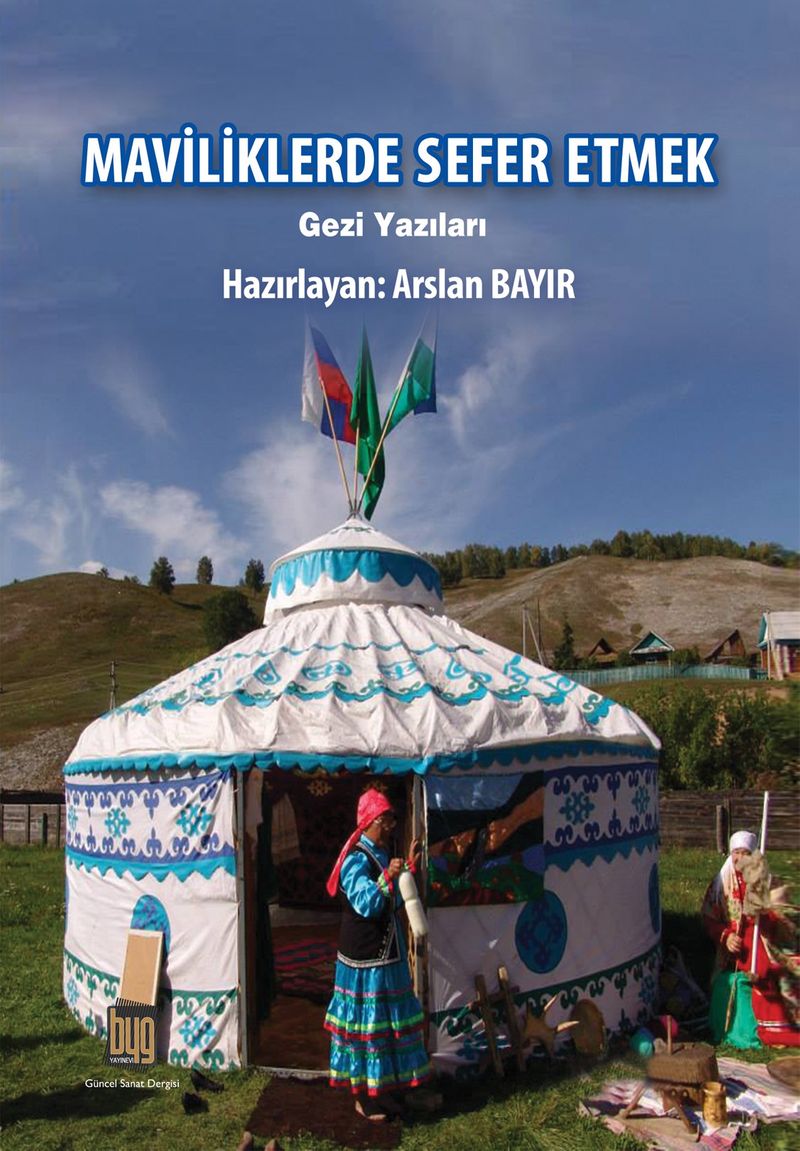 Maviliklerde Sefer Etmek kitap kapağı