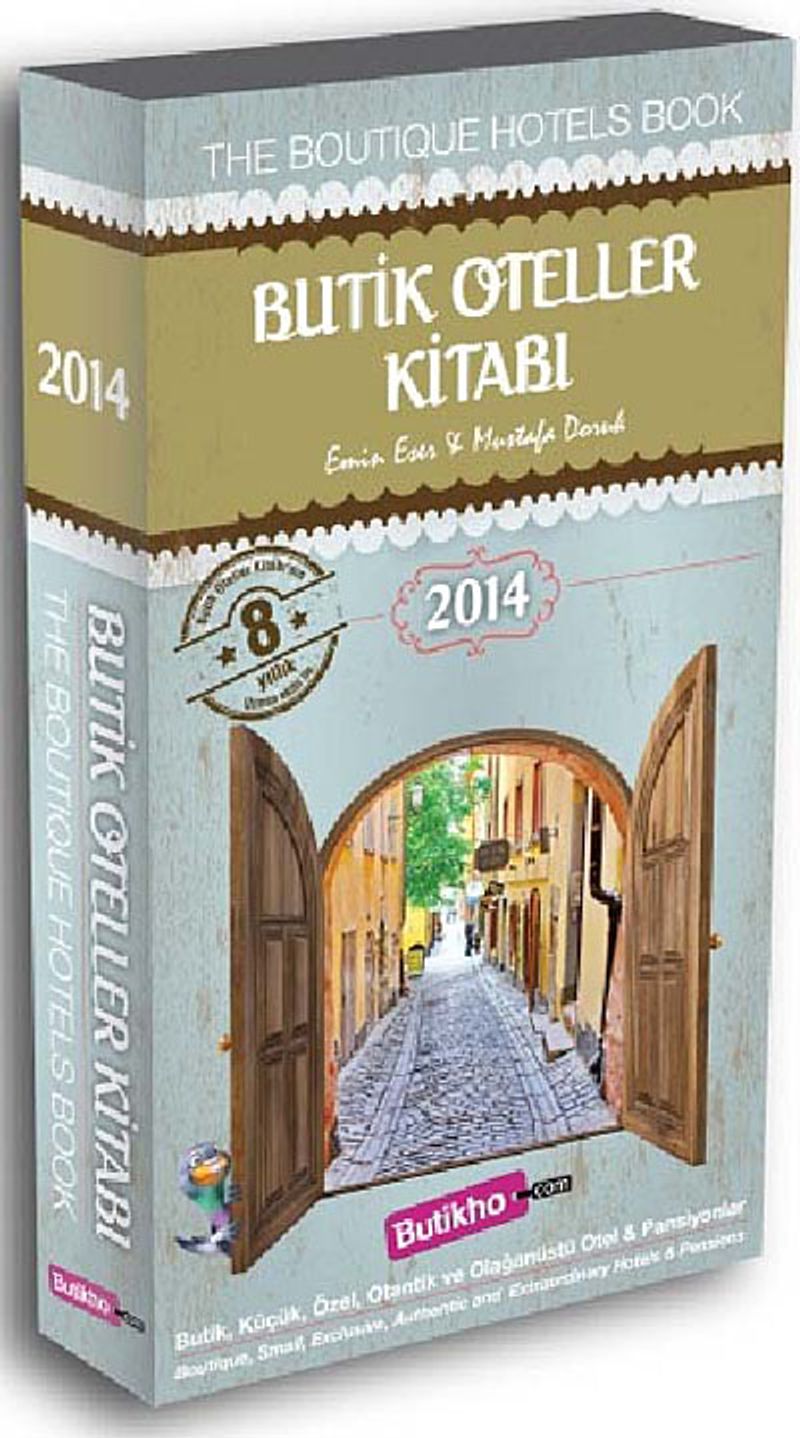 Butikho Butik Oteller Kitabı 2014 kitap kapağı