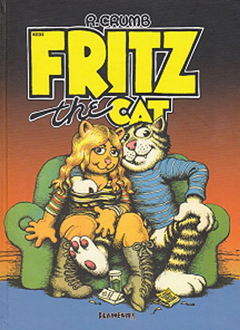 Kedi Fritz - The Cat kitap kapağı