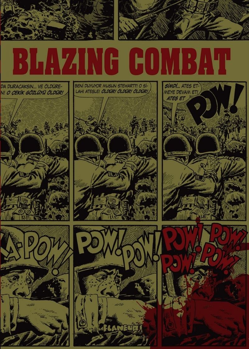 Blazing Combat kitap kapağı
