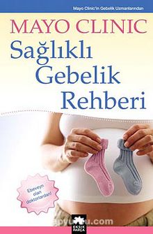 Sağlıklı Gebelik Rehberi kitap kapağı