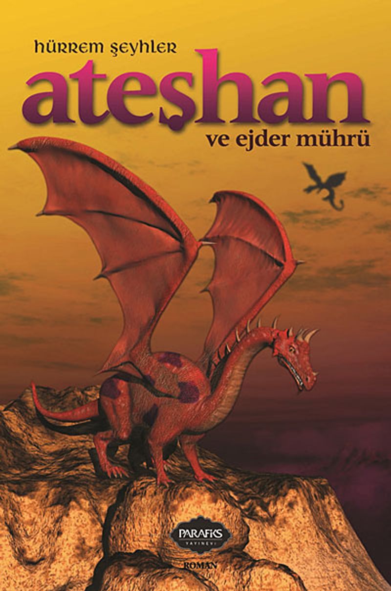 Ateşhan ve Ejder Mührü kitap kapağı