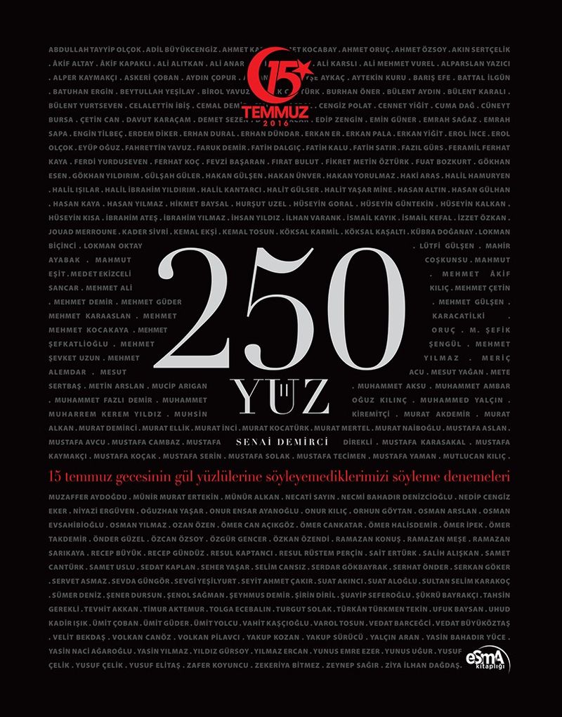 250 Yüz kitap kapağı