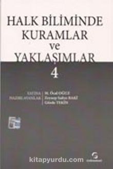 Halkbiliminde Kuramlar ve Yaklaşımlar 4 kitap kapağı