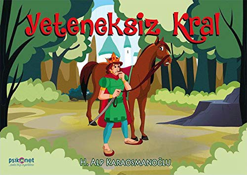 Yeteneksiz Kral kitap kapağı