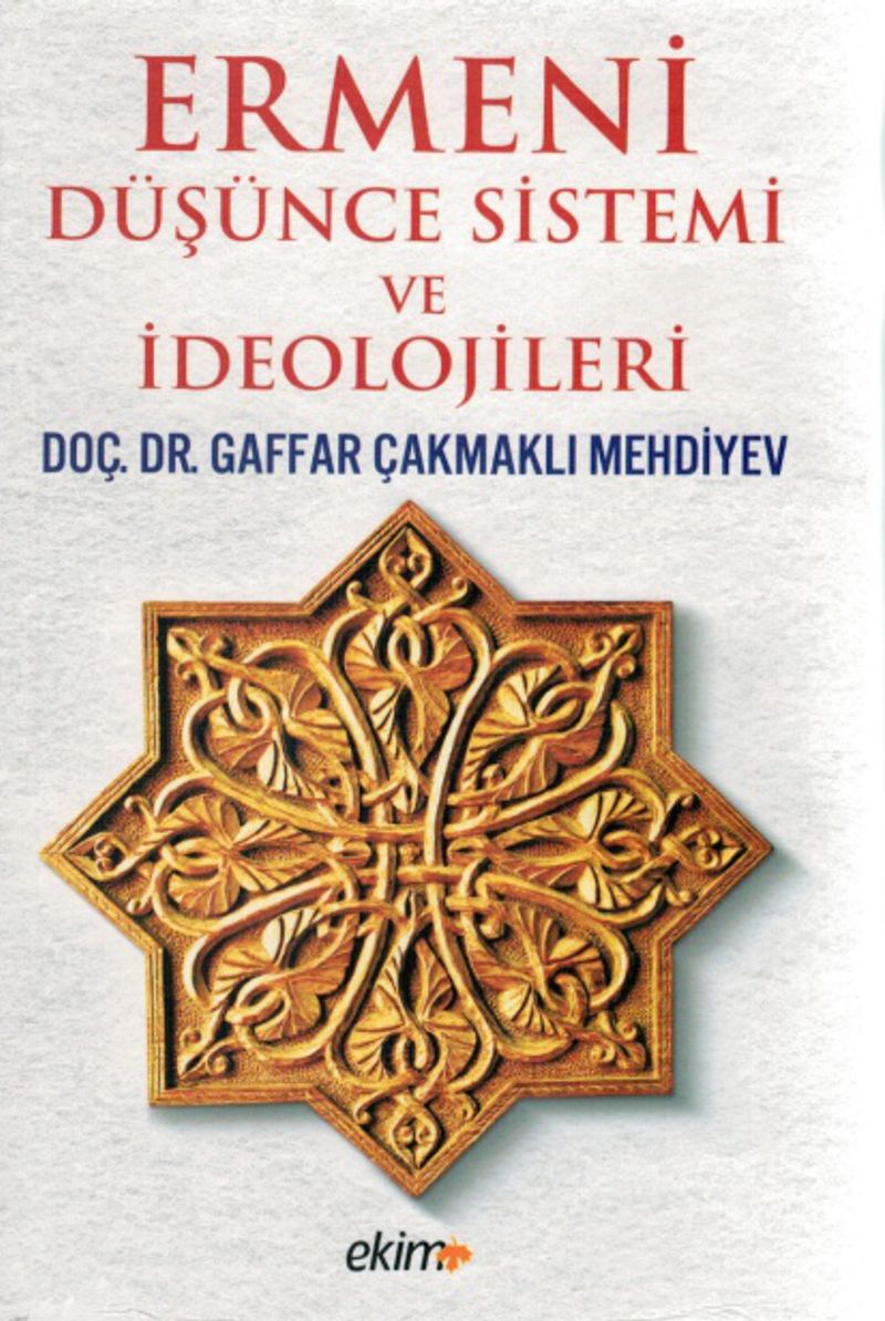 Ermeni Düşünce Sistemi ve İdeolojileri kitap kapağı