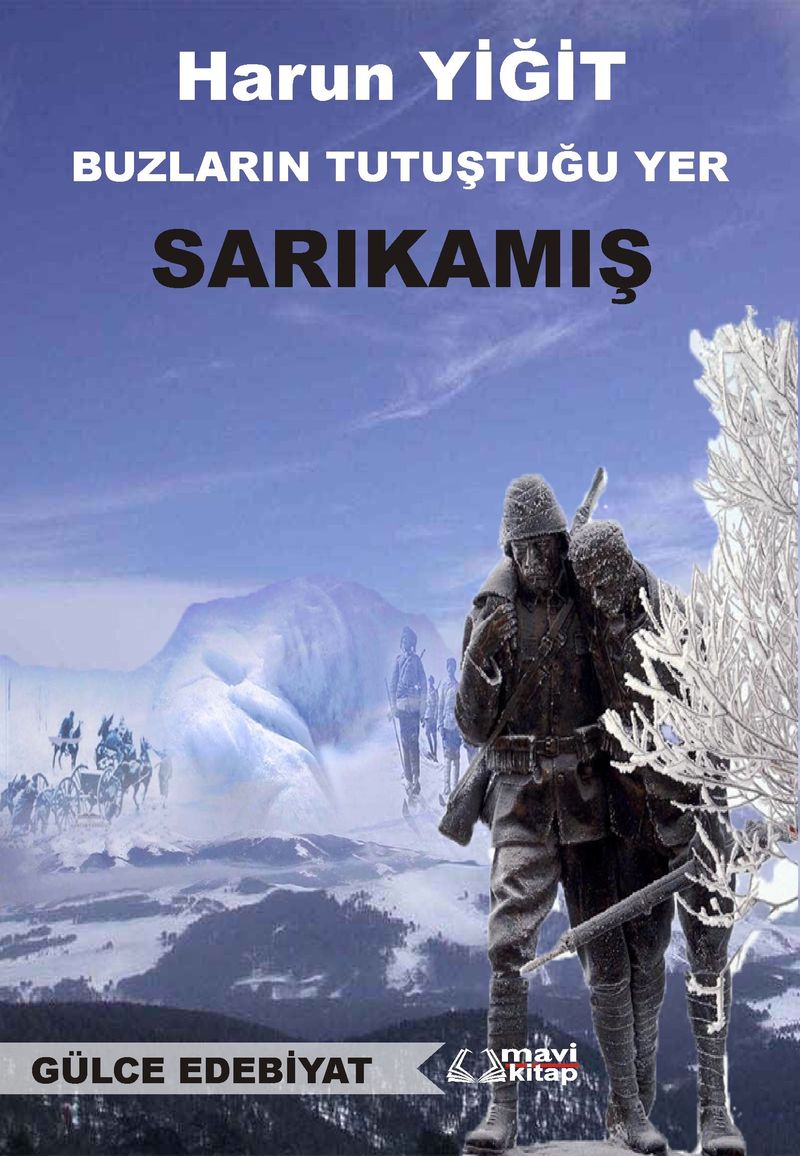 Buzların Tutuştuğu Yer Sarıkamış kitap kapağı