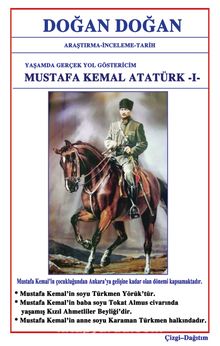 Mustafa Kemal Atatürk 1 kitap kapağı