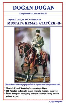 Mustafa Kemal Atatürk 2 kitap kapağı