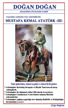 Mustafa Kemal Atatürk 3 kitap kapağı