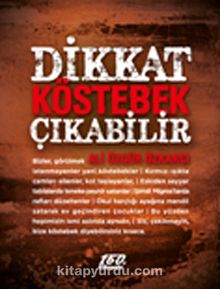 Dikkat Köstebek Çıkabilir CEP BOY kitap kapağı