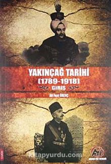 Yakınçağ Tarihi (1789-1918) Giriş kitap kapağı